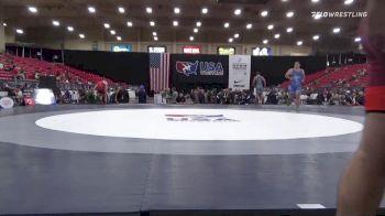 97 kg Round Of 16 - Chad Porter, Sunkist Kids Wrestling Club vs Joshua Guerrero, All Navy