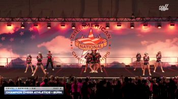Champion Cheer Athletics - BURN [2025 L1 Senior - D2 Day 2] 2025 The American Northwest Portland Nationals