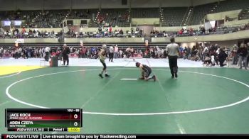 85 lbs Quarterfinal - Aden Czepa, New Prague vs Jace Koch, Spring Valley- Elmwood