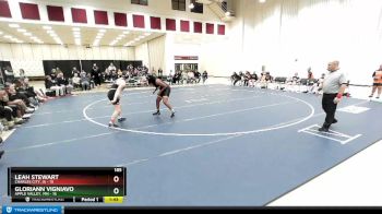 185 lbs Semis & 1st Wrestleback (8 Team) - Leah Stewart, Charles City, IA vs Gloriann Vigniavo, Apple Valley, MN