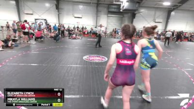 110/115 Round 1 - Mikayla Williams, The Storm Wrestling Center vs Elizabeth Lynch, Level Up Wrestling Center