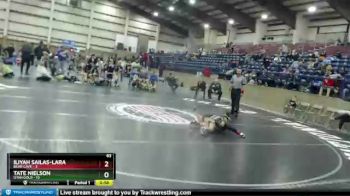 63 lbs Semis & Wb (16 Team) - Tate Nielson, Utah Gold vs Iliyah Sailas-Lara, Bear Cave