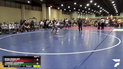 106 lbs Round 1 (32 Team) - Ryan McKelvey, Patriot WC Red vs Connor Leaumont, Bad Natured Rodents