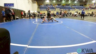 85 lbs Consolation - Tyreese Atkinson III, Team Of Hard Knox vs Bryce Skidgel, Pawnee Wrestling Club