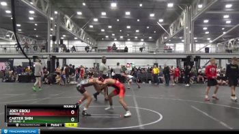 98 lbs Round 2 (6 Team) - Carter Shin, GT Squad vs Joey Eboli, RedNose