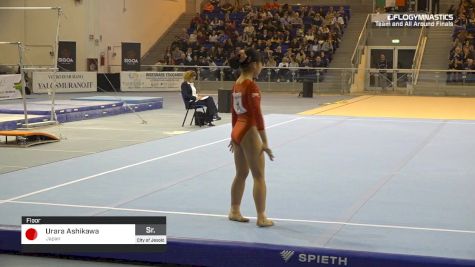 Urara Ashikawa - Floor, Japan - 2019 City of Jesolo Trophy