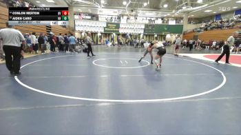 157 lbs Cons. Round 5 - Aiden Caro, Rancho Bernardo vs Conlon Merton, Bonita Vista