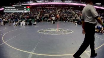 2A 175 lbs Champ. Round 1 - Jacob Reigel, Mt Pleasant vs Nycholas Prayer, Ayden-Grifton High School