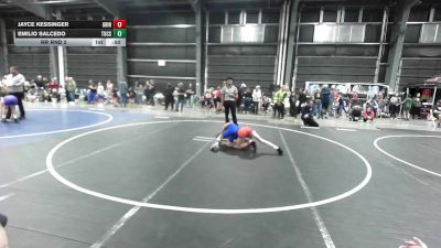 83 lbs Rr Rnd 2 - Jayce Kessinger, Grindhouse WC vs Emilio Salcedo, Tucson Cyclones