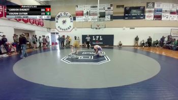 175 lbs Cons. Semi - Colton Cutter, Lingle-Ft. Laramie/Southeast vs Carson Everett, Saratoga