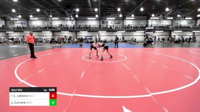 116 lbs Consi Of 32 #2 - Luke Leblanc, Salem-cambridge vs Jonathan Cutrone, Wantagh