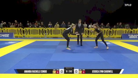 Jessica Lynn Cardwell vs Amanda Rachelle Condo 2025 Pan IBJJF Jiu-Jitsu No-Gi Championship