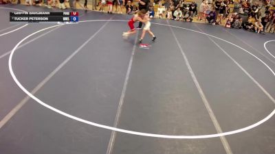 98 lbs Semis - Griffin Bargmann, Pursuit vs Tucker Peterson, MN Elite