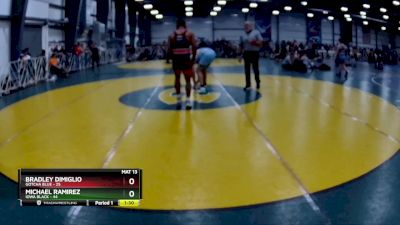 210 lbs Rd# 6- 9:00am Saturday Final Pool - Michael Ramirez, Iowa Black vs Bradley DiMiglio, Gotcha Blue