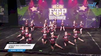 London Heat Cheerleading - Fury [2025 L4 - U16 Coed Day 2] 2025 Feel The Power