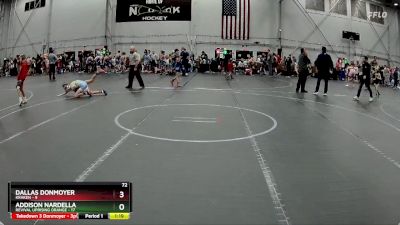 72 lbs Semis (4 Team) - Dallas Donmoyer, Kraken vs Addison Nardella, Revival Uprising Orange