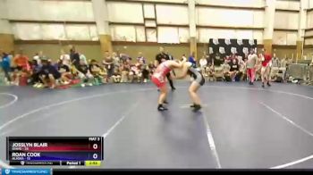 180 lbs Round 2 (4 Team) - Josslyn Blair, Idaho vs Roan Cook, Alaska