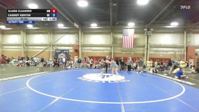 85 kg Rr Rnd 4 - Alaina Claassen, Silent Victory - GHSE vs Cassidy Kenyon, Die Hard - GHSE