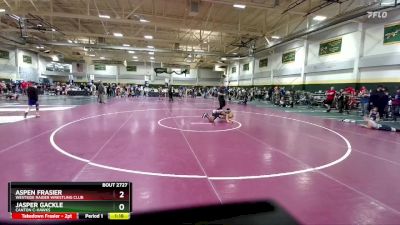 75 lbs Semifinal - Jasper Gackle, Canton C-HAWKS vs Aspen Frasier, Westside Raider Wrestling Club