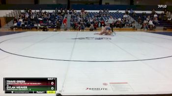 174 lbs Finals (2 Team) - Travis Green, Pennsylvania College Of Technology vs Dylan Weaver, Shenandoah University