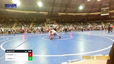 110 lbs Round Of 16 - Jonah Pracht, The Best Wrestler vs Jase Coble, Cowboy Wrestling Club