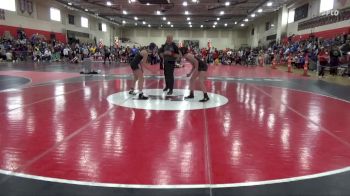 105 lbs Round 2 - Laney Wallace, St. Croix Falls vs Aldina Didovic, Crandon Youth Wrestling