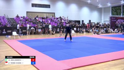 H. ASILDAROV vs Z. YANG CHAN 2024 ADCC Asia & Oceania Championship 2