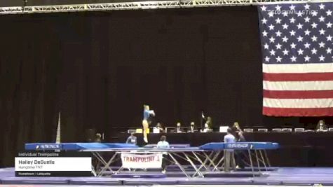 Hailey DeGuelle - Individual Trampoline, Hangtime TNT - 2021 USA Gymnastics Championships