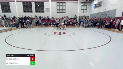 138 lbs Consi Of 16 #1 - Campbell Caldwell, The Marist School vs Ashton Frison, Christian Brothers