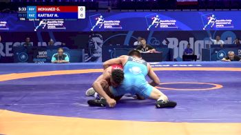 57 kg 1/8 Final - Gamal Abdelnaser Hanafy Mohamed, Egypt vs Meirambek Kartbay, Kazakhstan