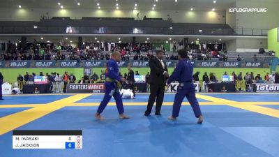 MASAHIRO IWASAKI vs JEREMY JACKSON 2019 European Jiu-Jitsu IBJJF Championship