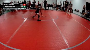 64 lbs Semis & 1st Wrestleback (8 Team) - Camryn McManus, Ground Up USA vs Monica Phillips, Women Of The Uprising