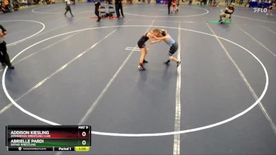 5th Place Match - Abrielle Pardi, Grynd Wrestling vs Addison Kiesling, Zimmerman Wrestling Club