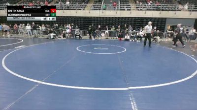 152 lbs Quarterfinal - Justin Cruz, Paulsboro vs Jackson Polifka, Greencastle