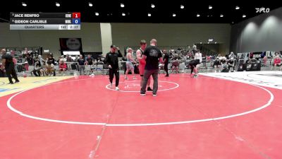 190 lbs Quarters - Jace Renfro, Seneca vs Gideon Carlisle, Mighty Bluebirds