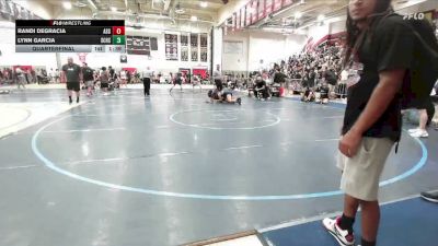 125 lbs Quarterfinal - Randi Degracia, Threshold Wrestling Club vs Lynn Garcia, ETS