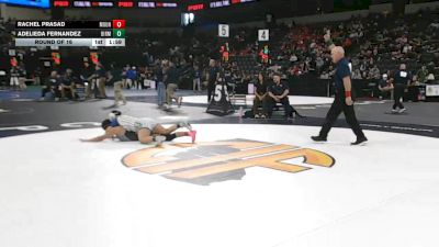 155 lbs Round Of 16 - Rachel Prasad, Mountain House (SJ) vs Adelieda Fernandez, Birmingham (LA)