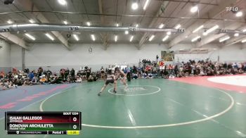 132 lbs Quarterfinal - Donovan Archuletta, Prairie View vs Isaiah Gallegos, Jefferson