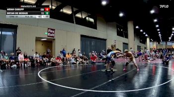 Round 4 (6 Team) - Bryan De Morais, Florida Scorpions vs Aidan Canupp, Crossroads Wrestling