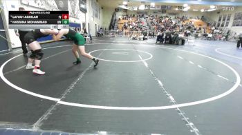 155 lbs Cons. Semi - Laiyah Aguilar, Fountain Valley vs Hassina Mohammad, Irvine