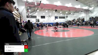 101 lbs Consi Of 8 #2 - Kaiden Noia, Monsignor Farrell vs Chris Bala, St Peters