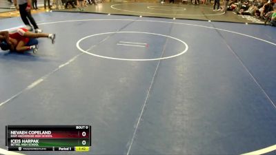 138G Round 3 - Nevaeh Copeland, East Anchorage High School vs Iceis Harpak, Bethel High School