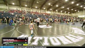 59 lbs Champ. Round 2 - Landyn Stills, Nevada Elite vs Keston Richins, North Summit Youth Wrestling