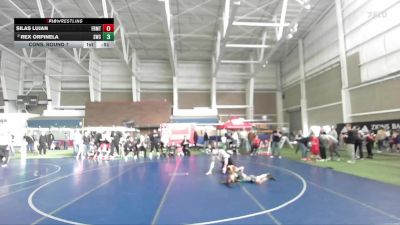 54 lbs Cons. Round 7 - Silas Lujan, Little Warriors Wrestling Club vs Rex Orpinela, Shootbox Wrestling Club