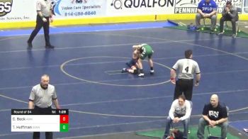 77 lbs Prelims - Connor Beck, Abington Heights vs Trent Huffman, Connellsville
