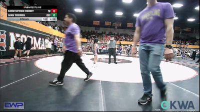 49 lbs Final - Kristopher Henry, Powerhouse Wrestling vs Ivan Torres, Chickasha Wrestling