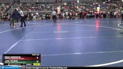 60 lbs Quarterfinal - Kruz Anderson, Nebraska Wrestling Academy vs Luke Taussig, Greater Heights Wrestling-AAA