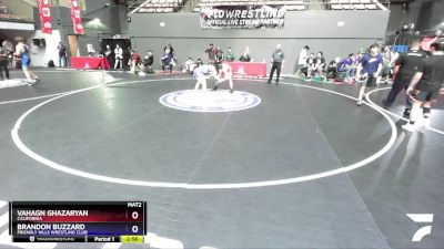 144 lbs Champ. Round 2 - Vahagn Ghazaryan, California vs Brandon Buzzard, Friendly Hills Wrestling Club