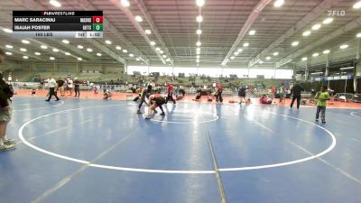 165 lbs Semifinal - Marc Saracinaj, Mat Assassins Red vs Isaiah Foster, Team Gotcha National