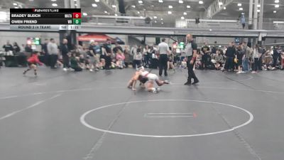 84 lbs Round 2 (4 Team) - Bradey Bleich, Mat Assassins vs Owen Friend, Wayne Danger